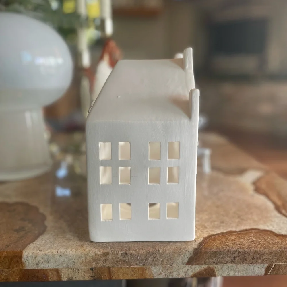 Crate&Barrel Wide White Holiday (NWT) Canal House LAST ONE
